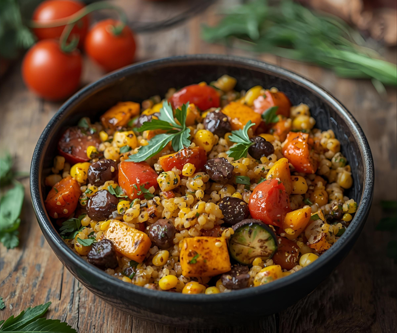 Roasted Vegetable Cous Cous