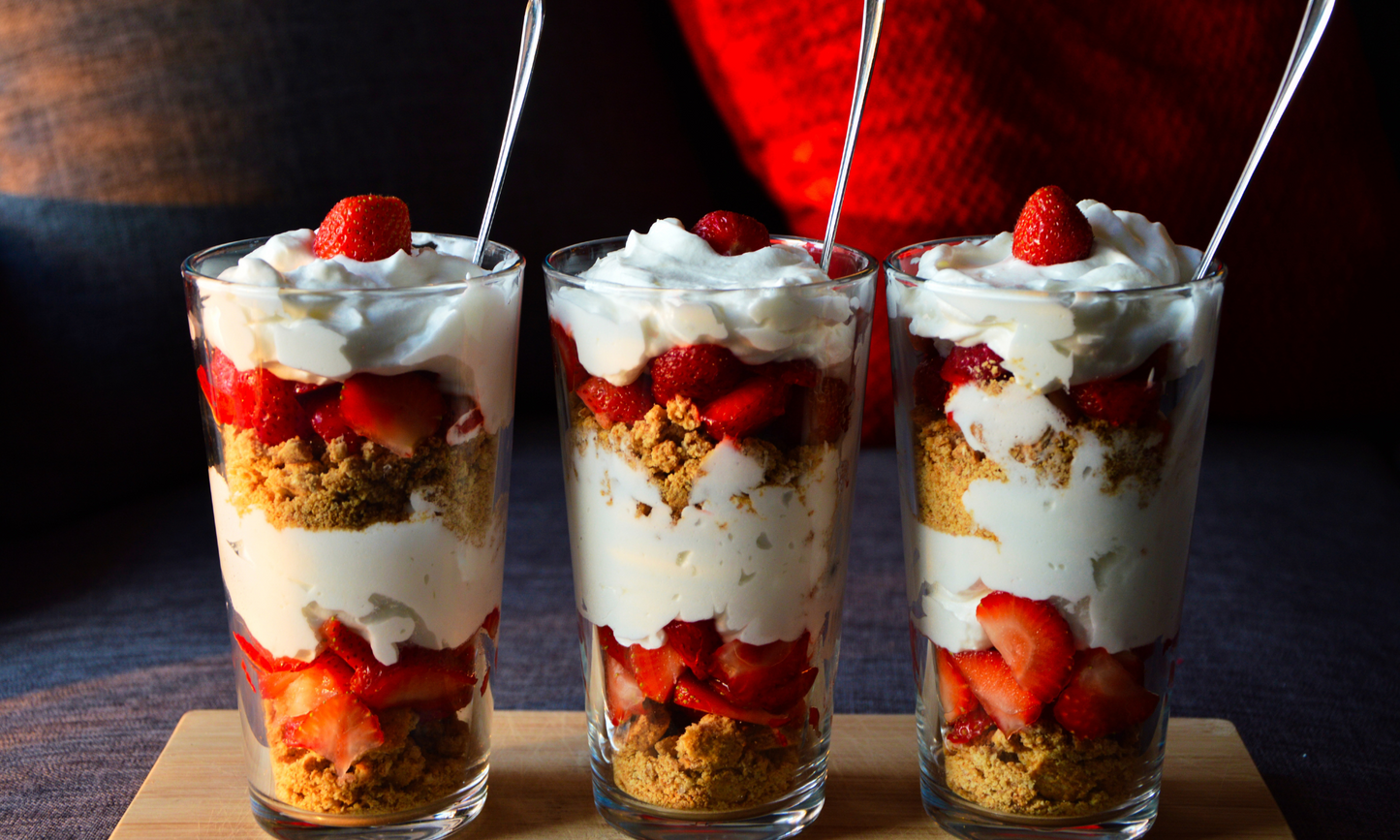 Easy Peasy Strawberry Cheescake