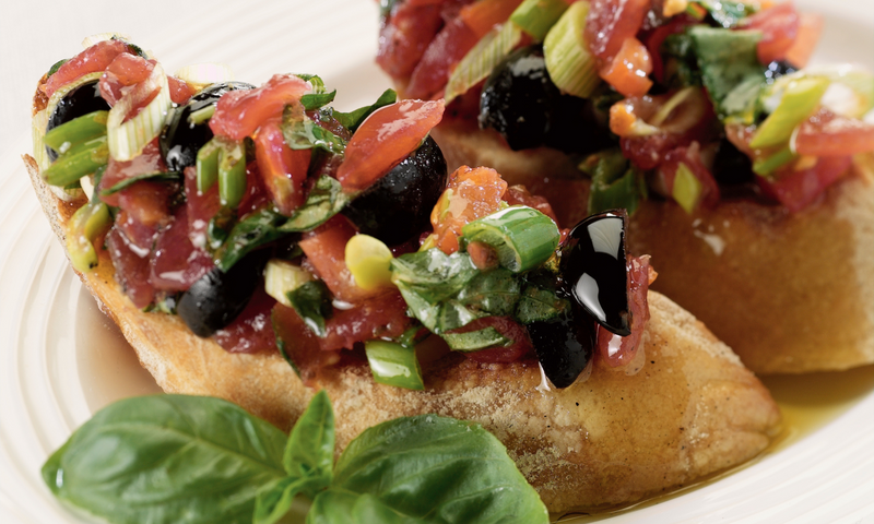 Ciabatta with salsa