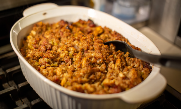 Hazelnut, pancetta, apricot & Orange stuffing