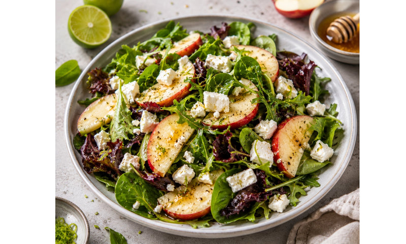 Apple and feta salad