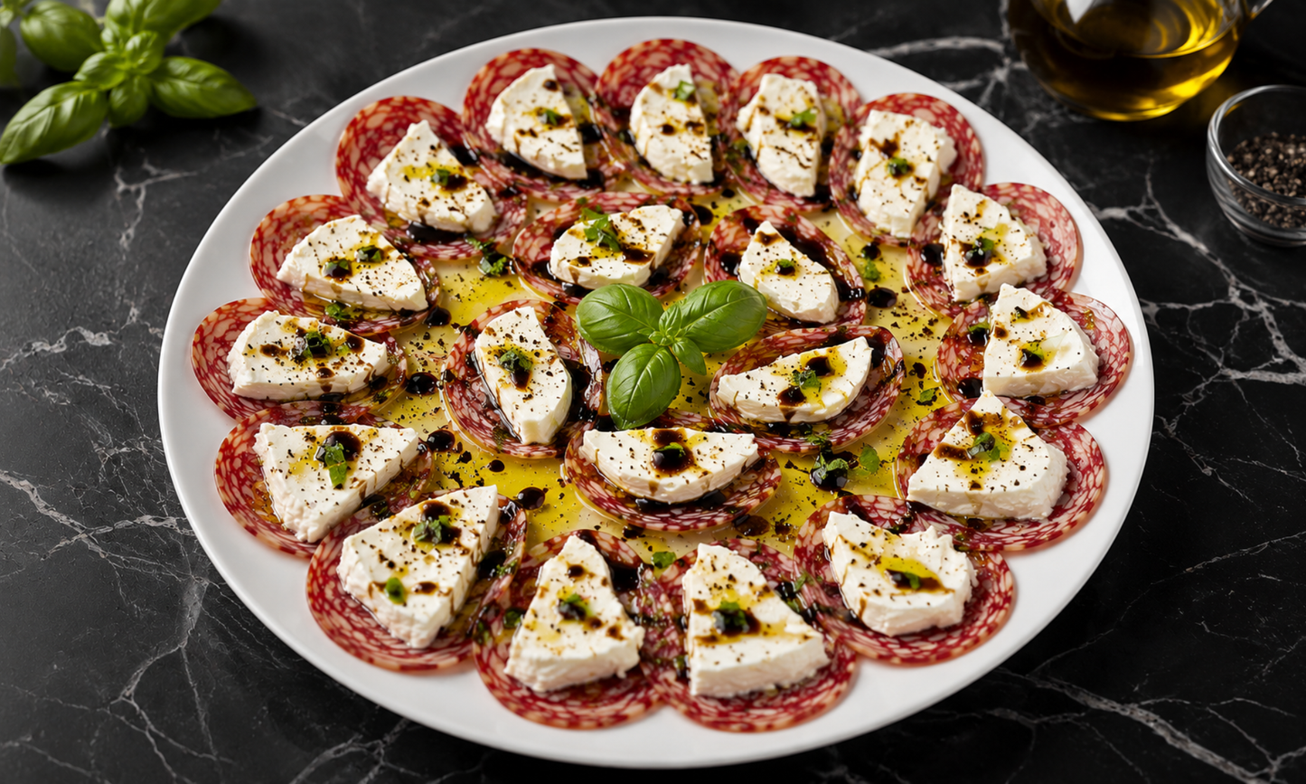 Salami & mozzarella