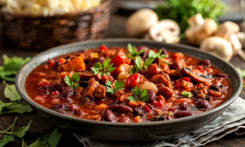 Easy Slow Cooker Vegetarian Chilli