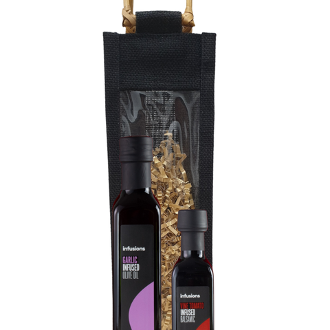 250ml Garlic Oil +<br>100ml Vine Tomato Balsamic<br>(medium gift bag)