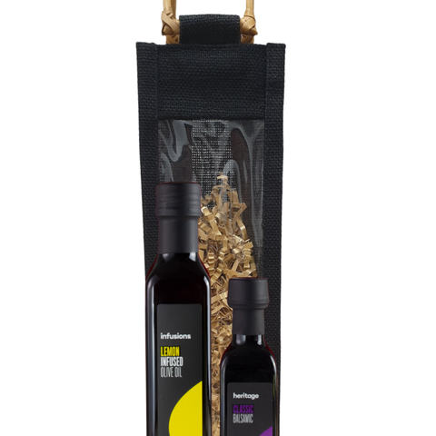 250ml Lemon Oil +<br>100ml Classic Balsamic<br>(medium gift bag)