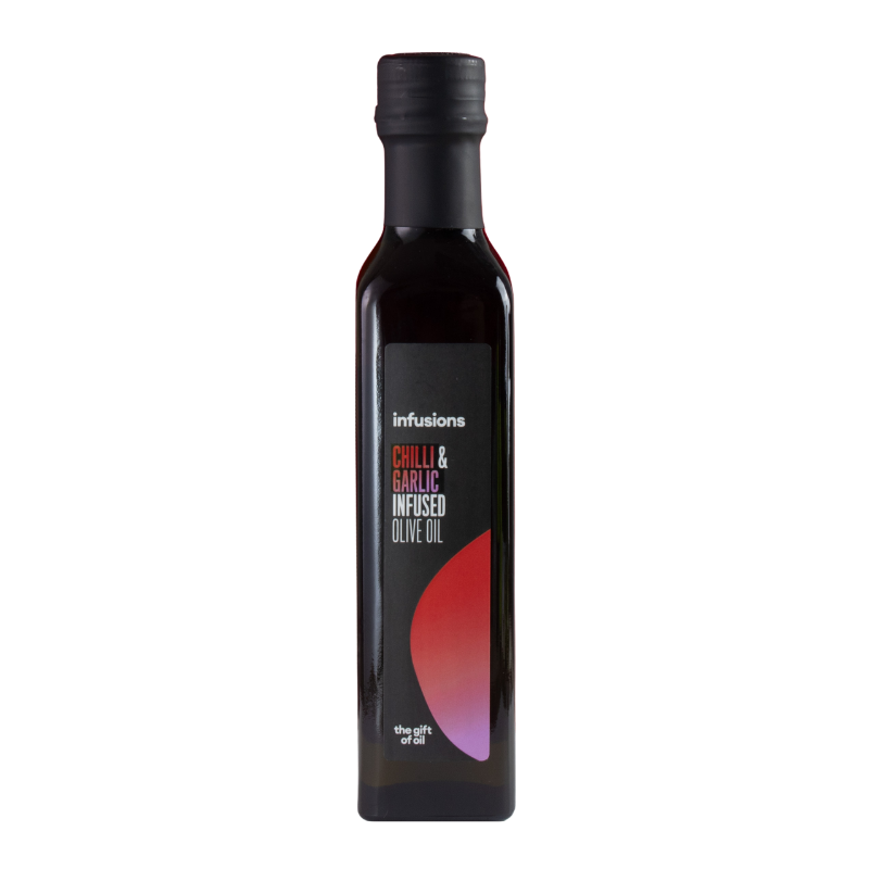 
                  
                    Chilli & Garlic Infused Olive Oil
                  
                