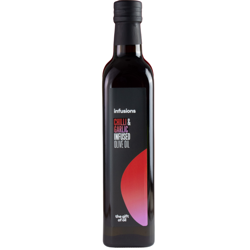 
                  
                    Chilli & Garlic Infused Olive Oil
                  
                