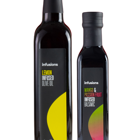 Lemon Oil paired with Mango & Passion Fruit Balsamic