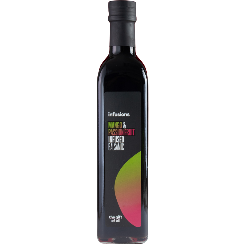 
                  
                    Mango & Passionfruit Infused Balsamic
                  
                