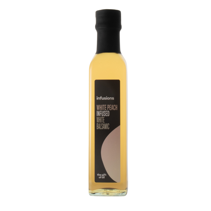 
                  
                    White Peach Infused Balsamic
                  
                