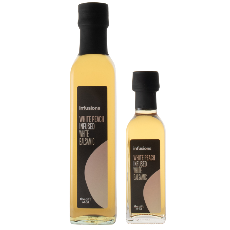 
                  
                    White Peach Infused Balsamic
                  
                