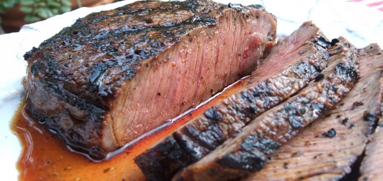 BBQ balsamic steaks featured image
