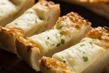 Cheesy cheddar garlic bread featured image