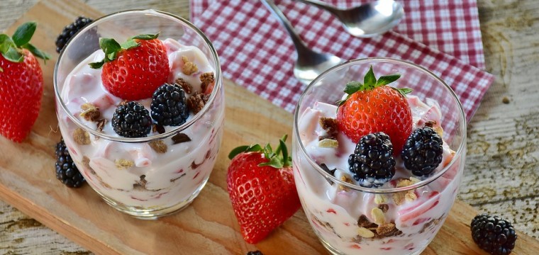 Frozen berry yogurt featured image